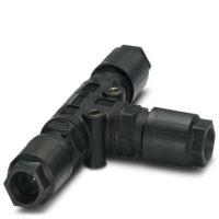 Rozdzielacz T - QPD T 4PE 3X9-16 BK | 1405402 Phoenix Contact