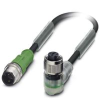 Kabel czujnika/urządzenia wykonawczego - SAC-3P-M12MS/ 3,0-PUR/M12FR-2L | 1694583 Phoenix Contact