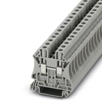 Złączka szynowa przepustowa 2-przewodowa 0,2-10mm2 UT 6, szara (opak.50szt) | 3044131 Phoenix Contact