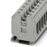 Złączka szynowa przepustowa 2-przewodowa 1,5-50mm2 UT 35 szara (opak.50szt) | 3044225 Phoenix Contact