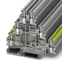 Zacisk przewodu ochronnego UT 2,5-PE/L/L | 3214301 Phoenix Contact