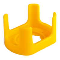 Osłona przycisku sterowniczego z napędem grzybkowym D, żółta | SP22-6633\P01 Spamel