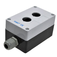 Kaseta sterownicza kompletna 2-otworowa, bez wyposażenia | SP22K2\00 Spamel