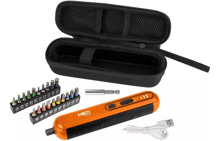 WKRĘTAK AKUMULATOROWY NEO TOOLS 04-199 | WEG-2016168 Produkty Marketingowe