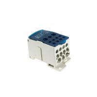Blok rozdzielczy  UKK-400,Al/Cu,1x185mm2,2x35mm2,5x16mm2,4x10mm2 na szynę TH 1000V AC/DC 400A szary/ | 49.5400 Elektro-Plast Opatówek