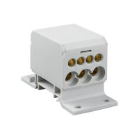 Blok rozdzielczy DB1-S na szynę TH lub wkrętami 500V 196A 6kV szary | 48.14 Elektro-Plast Opatówek