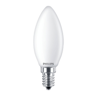 Lampa LED classic 40W 470lm B35 E14 WW 2700K FR ND RFSRT4 świeczka matowa | 929001345355 Philips