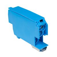Blok rozdzielczy SDB-25/N 1-biegun. 100A na szynę TH35 niebieski | 48.926 Elektro-Plast Opatówek