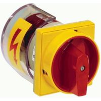 Łącznik krzywkowy 4G25-10-U-S1-S19, 25A, bez obudowy, pokrętło czarne | 4G25-10-U-S1-S19 Apator