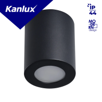 Oprawa sufitowa natynkowa SANI IP44 DSO-B GU10 kolor czarny 1XGU10 | 29240 Kanlux