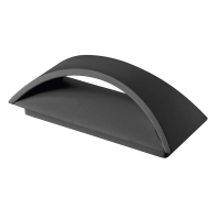 Oprawa elewacyjna BISO LED EL 8W-GR 4000K 140lm IP54 grafitowy | 29260 Kanlux