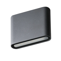 Oprawa elewacyjna GARTO LED EL 8W-GR 4000K 300lm IP54 grafitowy | 29270 Kanlux