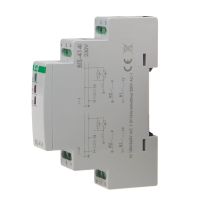 Przekaźnik bistabilny, sekwencyjny, na szynę DIN, z przekaźnikiem inrush 160A/20ms | BIS-414-LED F&F