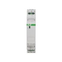 Przekaźnik elektromagnetyczny PK-1P 230 V, styk 1 x NO 16 A, Inrush 120A/20ms | PK-1Z-LED-230V F&F