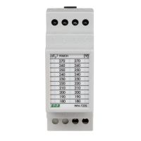 Wskaźnik napięcia trójfazowy WN-723 3x400V+ N Z wyzwalaniem wskazania WN-723S | WN-723S F&F