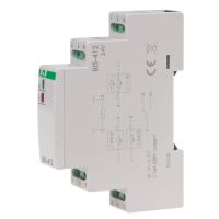 Przekaźnik bistabilny grupowy BIS-412-24V 24V/16A 1×NO/NC montaż na szynie DIN | BIS-412-24V F&F