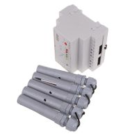 Przekaźnik kontroli poziomu cieczy bez sondy PZ-832RCB montaż na szynie DIN styk 4x1NO/NC 230V | PZ-832RCB F&F