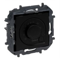 Termostat pokojowy, czarny, NILOE STEP | 863541B Legrand