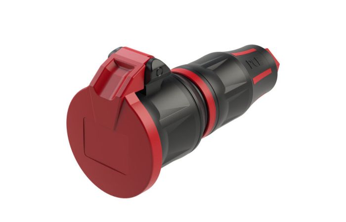 Gniazdo gumowe 16A 230V 3P IP54 Top, Taurus | 25712-SR PCE