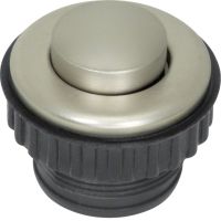 Przycisk do montażu w płytkach dekoracyjnych, stal szlachetna, TS  | WZE5100STN Hager