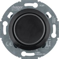 Rozszerzenie ściemniacza obrotowego komfort, czarny, Serie 1930/Glas  | WTN4041BG Hager