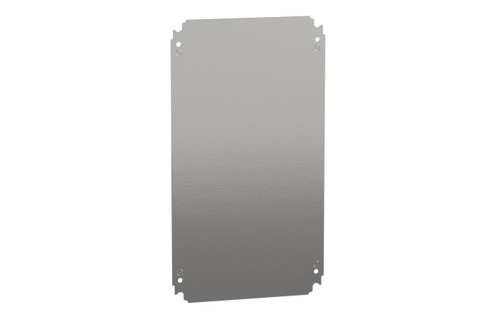 Płyta pełna montażowa 500x300mm (WxS) wykonana z arkusza stali galwalniczej, S3D, Thalassa | NSYMM53 Schneider Electric