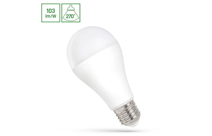 Lampa LEDBulb GLS 15W 1550lm NW 4000K E27 230V matowa Spectrum | WOJ+14262 Wojnarowscy