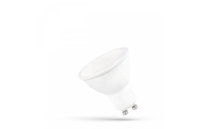 Lampa LEDspot 9W 730lm NW 4000K GU10 230V SMD 110 st. z mleczną szybką biała SPECTRUM neutralna | WOJ+13258_9W Wojnarowscy