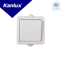 Łącznik jednobiegunowy TEKNO 05-1000-102 bi śrubowy kolor biały | 33494 Kanlux