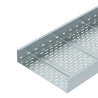 Koryto szerokorozpiętościowe, perforowane, dno rowkowane 110x500, St, FS WKSG 150 FS (6m) | 6098123 Obo Bettermann