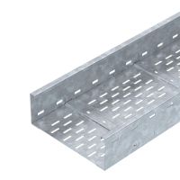 Koryto szerokorozpiętościowe, perforowane, dno rowkowane 110x300, St, FT WKSG 130 FT (6m) | 6098145 Obo Bettermann