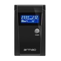 Zasilacz UPS ARMAC OFFICE O/850E/LCD LINE-INTERACTIVE 850VA 2X 230V PL USB-B LCD METALOWA OBUDOWA | O/850E/LCD Armac