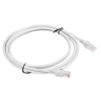Patchcord kat.5E UTP 2m szary FLUKE PASSED LANBERG | PCU5-10CC-0200-S Lanberg