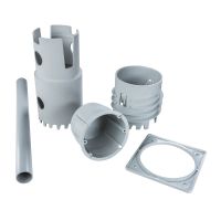 Zestaw do dociepleń KEFZ Z OTWORNICĄ (GNIAZDO) Puszka elektroinstalacyjna do izolacji końcowej z otw | KEFZ 80/VDZ_KB Kopos