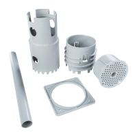 Zestaw do dociepleń MDFZ Z OTWORNICĄ (PŁYTA) Deska montażowa do wykonanej termoizolacji MDFZ z otwor | MDFZ 80/VDZ_KB Kopos