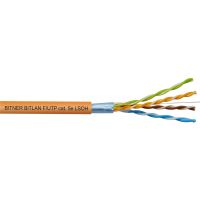 Kabel telekomunikacyjny bezhalogenowy F/UTP kat.5e 200MHz LSOH pomarańczowy /305m/ KARTON | TI0009 Bitner