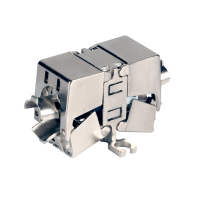 Łącznik modularny RJ45 kat. 6A STP | CCAS-CM-K6A-STP C C Partners