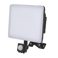 Naświetlacz LED Noktis 30W 3600lm, naturalna barwa 4000K, IP65, bezramkowy, złącze IP65, czujnik PIR | LFL463S BestService