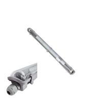 HEDA Oprawa hermetyczna na tuby LED 1xT8 120cm IP66 z odbłyśnikiem | HDL136RF BestService