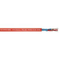 Kabel bezhalogenowy HTKSH FE180/PH90/E90 1x2x1,0 czerwony KRĄŻEK | 1638 007 23 Technokabel