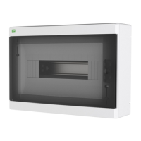 Rozdzielnica n/t RN 1x12 PE+N IP40, dymny, ELEGANT | 2424-01 Elektro-Plast Nasielsk