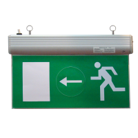 Oprawa ewakuacyjna LED z piktogramami 230V, 50Hz, 13×LED, 3h, 2,4V / 900mAh, Ni-Cd | EXIT-01-J Tracon