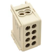 Złączka kompaktowa 2x16/2x16 500V szara | FLE-16 Tracon