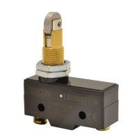 Wyłącznik krańcowy, z rolką 1×CO, 15A/250V AC, 90st, IP00 | LS15GQ21-B Tracon
