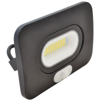 Reflektor SMD, czarny, z czujnikiem ruchu RSMDLM10 10W | RSMDLM10 Tracon