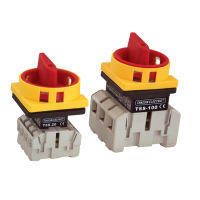 Rozłącznik bezpieczeństwa z blokadą na szynę 400V, 50Hz, 63A, 3P, 18,5kW, 64×64mm | TSS-63/3 Tracon