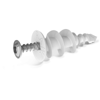 Nylonowy łącznik samowiercący do płyt G-K Koelner DRA-01PLUS 16x36 mm z wkrętem 3,9x32 mm (100 szt.) | DRA-01PLUS Rawlplug