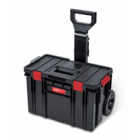 System pojemników narzędziowych skrzynka z kółkami 38l 2 regulowane przegrody organizer | MN-03-172 Rawlplug