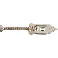 TAP-IT Łącznik metalowy 10,5x30 mm do wbijania do płyt G-K z wkrętem 4x40 mm - opakowanie kartonowe  | R-GPB-PLUS Rawlplug