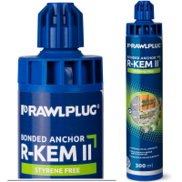Kotwa chemiczna poliestrowa Rawlplug R-KEM II 300 ml – 1 szt. | R-KEM-II-300 Rawlplug